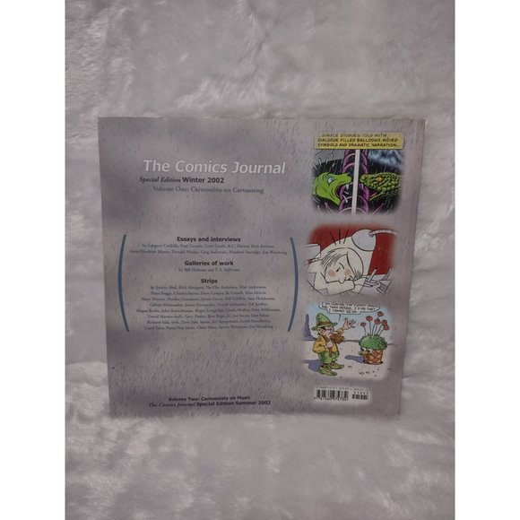 COMICS JOURNAL WINTER 2002 SPECIAL (2001 Series) - Picture 3 of 3